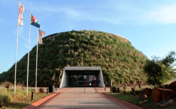 Entrance to the Maropeng Visitors Centre. Picture: Maropeng.