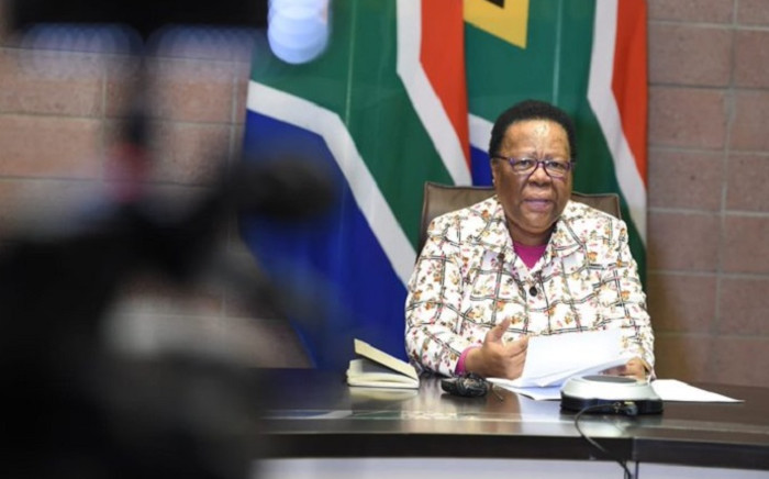 FILE: International Relations and Cooperation Minister Naledi Pandor. Picture: @DIRCO_ZA/Twitter. 