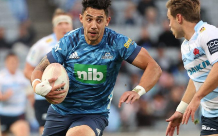 The Auckland Blues Bryce Heem during the Super Rugby match against the NSW Waratahs on Saturday, 22 May 2021. Picture: Super Rugby/@SuperRugbyNZ