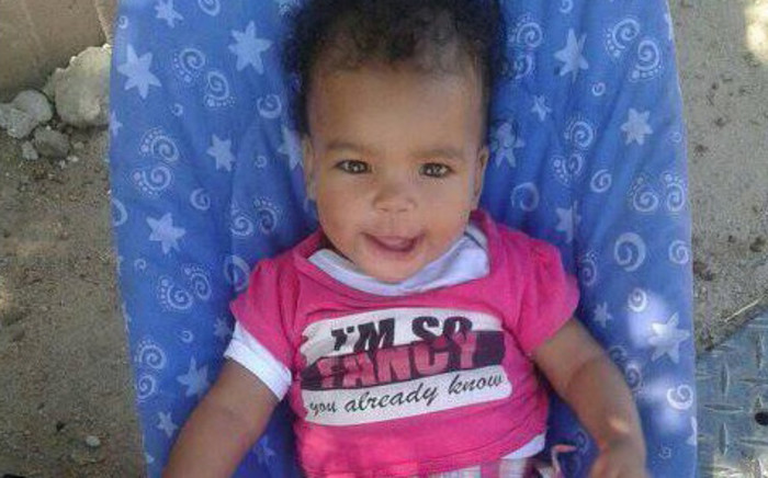 FILE: Six-month-old Zahnia Thorne Woodward. Picture: Facebook.com.
