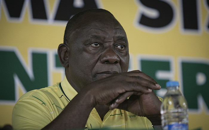 FILE: President Cyril Ramaphosa at Ohlange Institute Rally in Inanda during the January 8th celebrations on 8 January 2018. Picture: Sethembiso Zulu/EWN.