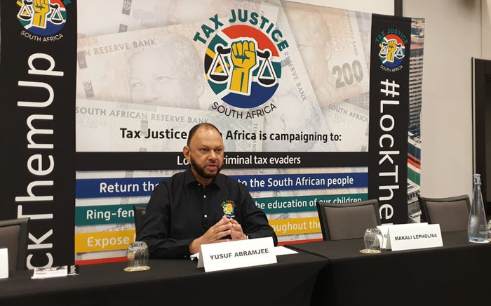 Tax Justice South Africa founder Yusuf Abramjee. Picture: @TaxJustice_SA/Twitter. 