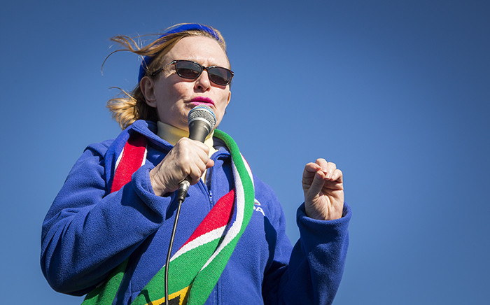 FILE: This file photo shows Western Cape Premier Helen Zille in Port Elizabeth on 23 June 2016 as part of the DA's local government elections campaign. Picture: Aletta Harrison/EWN.