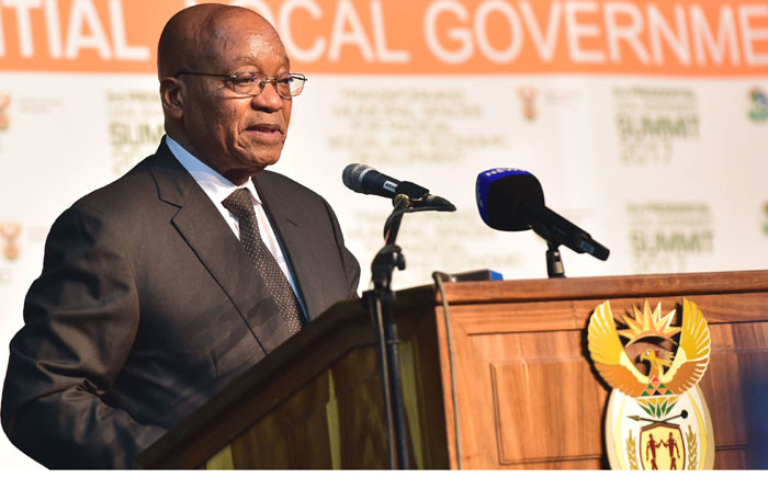 FILE: President Jacob Zuma addresses the Presidential Local Government Summit held in Midrand. Picture: GCIS