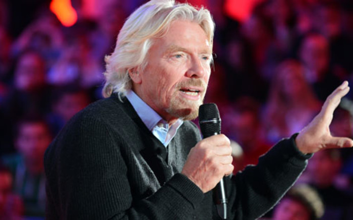 Richard Branson, chairman and founder of Virgin Group. Picture: AFP