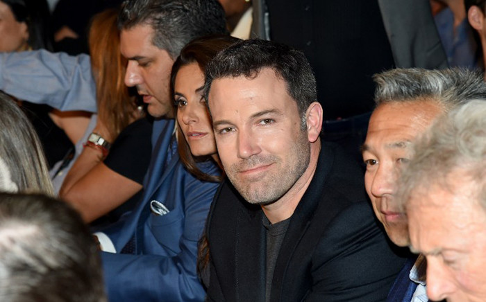 Actor/director Ben Affleck poses ringside at "Mayweather VS Pacquiao" presented by SHOWTIME PPV And HBO PPV at MGM Grand Garden Arena on 2 May 2015 in Las Vegas, Nevada. Picture: AFP