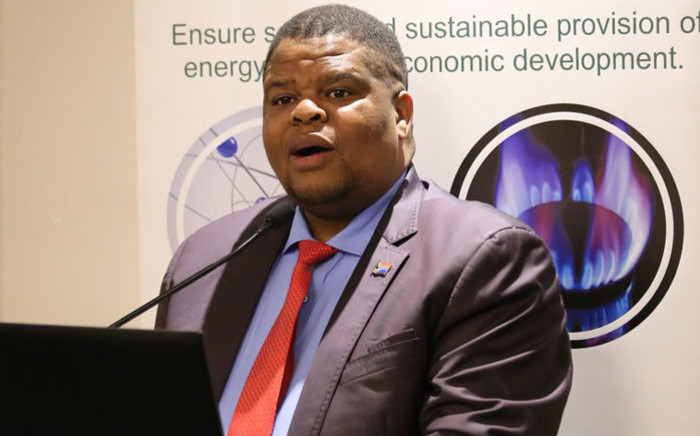 Energy Minister David Mahlobo. Picture: @Energy_ZA/Twitter