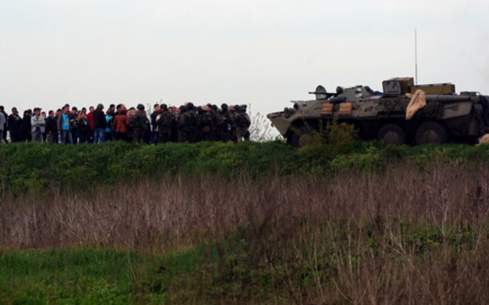 FILE: Ukrainian forces struck at pro-Russian separatist bases in eastern regions on Tuesday. Picture: AFP.