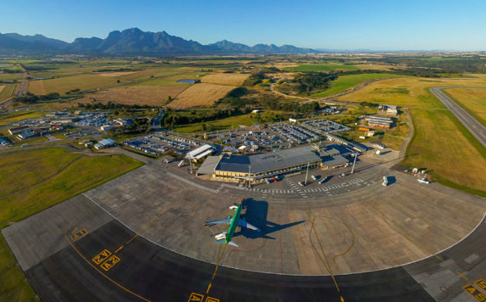 An aerial view of George Airport in George, Western Cape. Picture: @GeorgeAirport/Facebook.