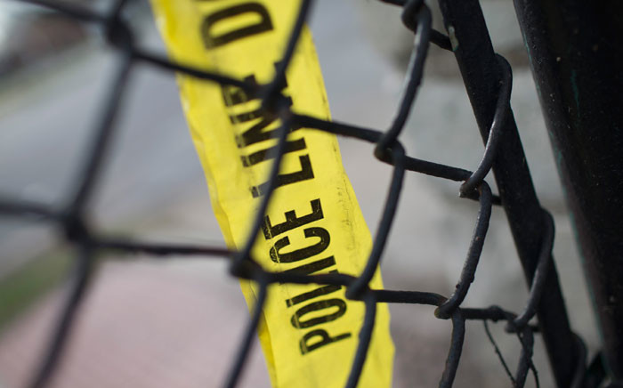 Police tape. Picture: AFP.