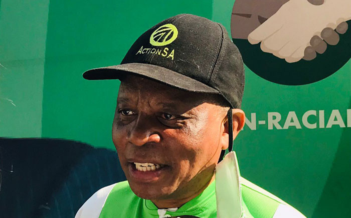 ActionSA president, Herman Mashaba, at the launch of the party's 2021 local government elections campaign on 9 September 2021. Picture: @Action4SA/Twitter