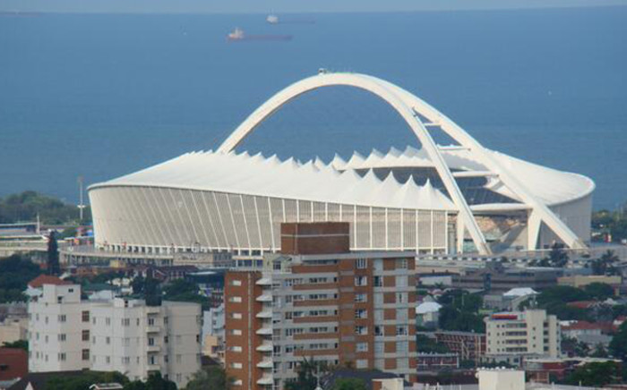 FILE: Moses Mabhida Stadium, Durban. Picture: Victoria Campbell-Gillies/EWN.