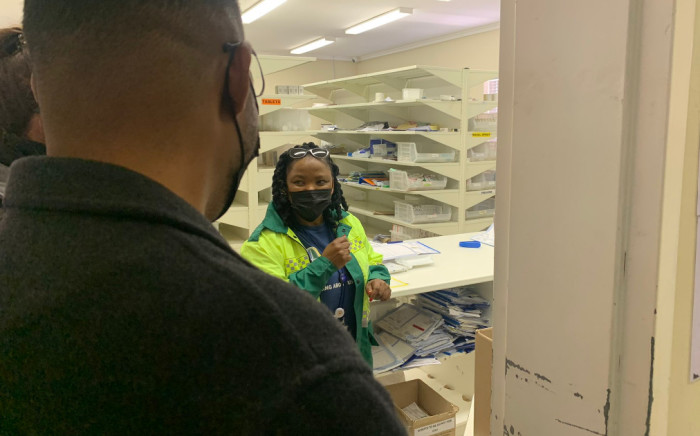 Health MEC Nomafrench Mbombo conducted an oversight inspection at the Bishop Lavis clinic on 15 June 2022 after it was forced to shut due to flooding the day before. Picture: Lauren Isaacs/Eyewitness News
