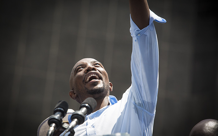 Mmusi Maimane will lay charges against the family in terms of section four of the prevention and combatting of corrupt activities act.Picture: Reinart Toerien/EWN
