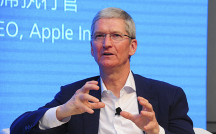 Apple CEO Tim Cook. Picture: EPA.