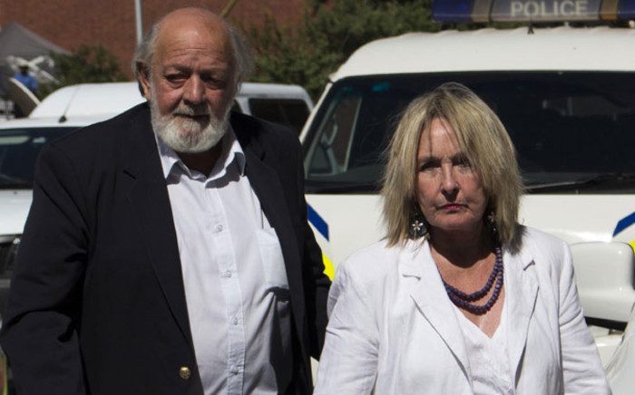 FILE: Barry and June Steenkamp. Picture: Christa Eybers/EWN.