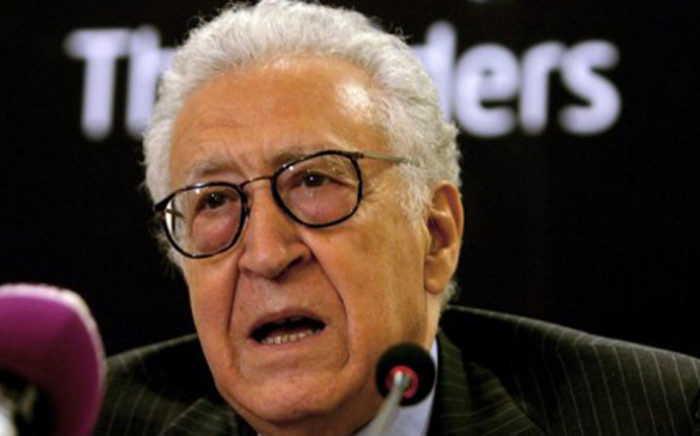 FILE:Former envoy Lakhdar Brahimi said Syria is descending into a Somalia-styled failed state run by warlords. Picture: AFP.