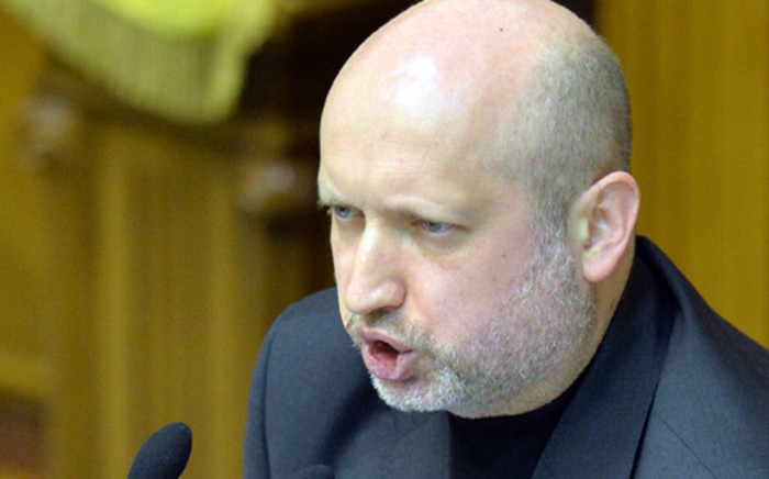 Parliament Speaker and newly-appointed interim president of Ukraine, Olexandr Turchynov. Picture: AFP.
