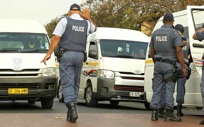 FILE: Operation Fiela moves in to quell Langa taxi violence after a shooting incident left two taxi drivers dead and nine commuters injured. Picture: SAPS.
