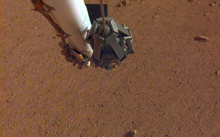 The newly named Rolling Stones Rock. Picture: Twitter @NASAInSight