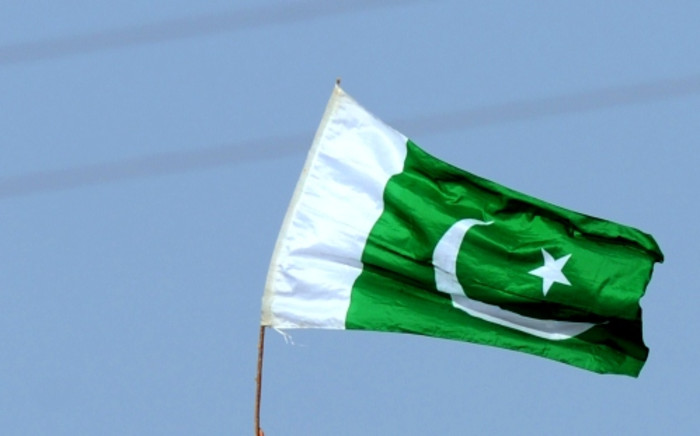 FILE: The Pakistani flag. Picture: AFP.