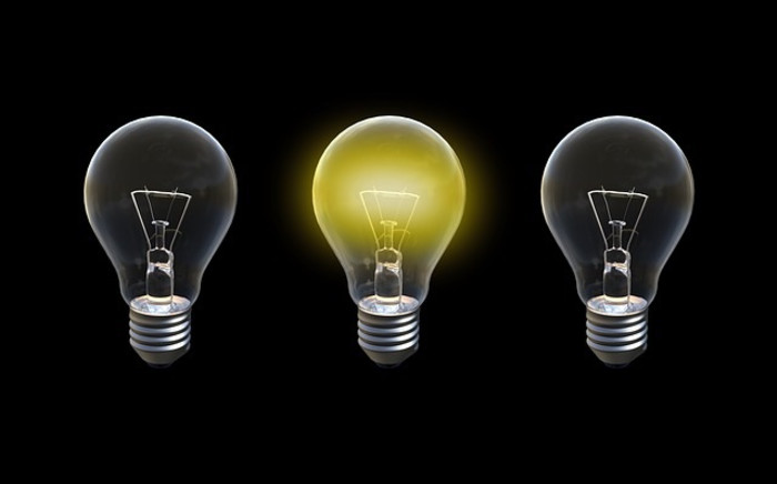 Bright idea, lightbulb. Image: pixabay.com