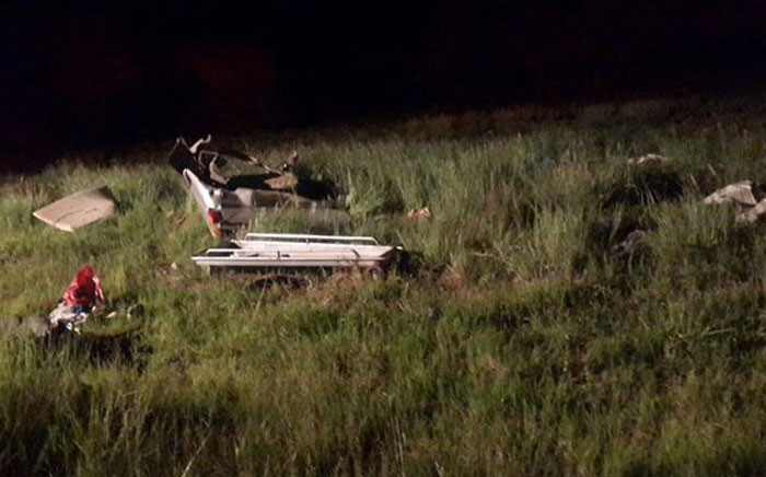 Fifteen people have been killed in head-on collision on R101 between Mokopane and Mookgophong on 20 January, 2016. Picture: Twitter @SAPoliceService.