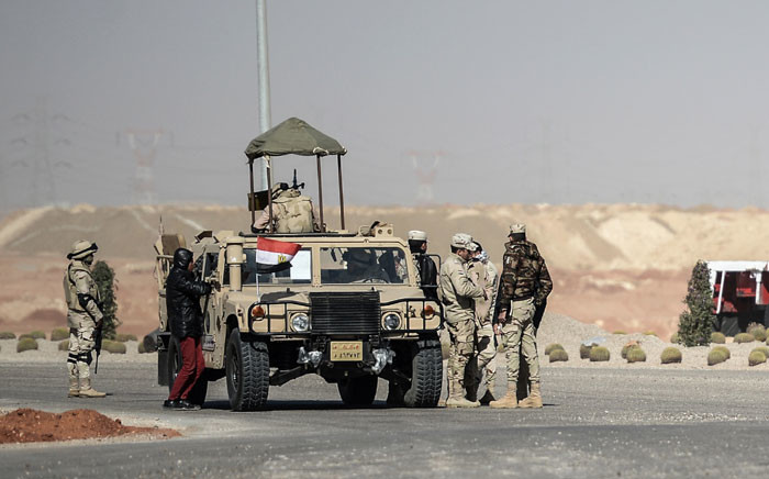FILE: Members of the Egyptian security forces. Picture: AFP