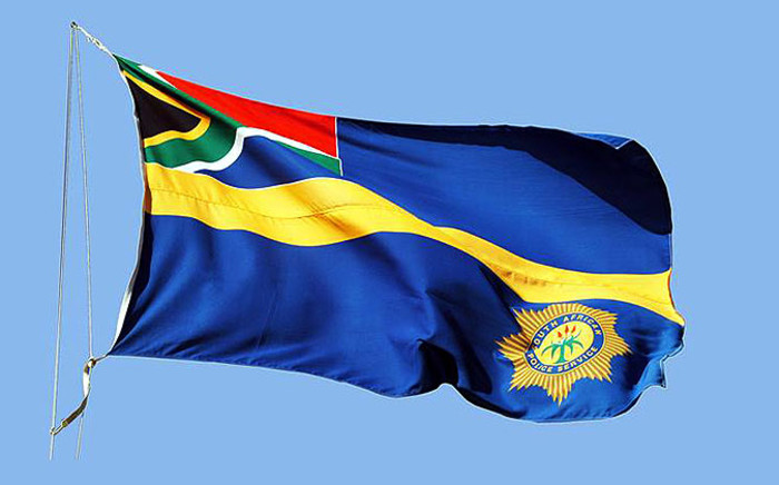 South African Police Service flag. Picture: SAPS