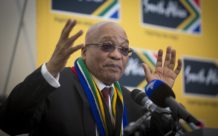 President Jacob Zuma addressed a group of South African Ministers and private sector parties at the World Economic Forum in Davos, Switzerland on 21 January 2016. Picture: Reinart Toerien/EWN.