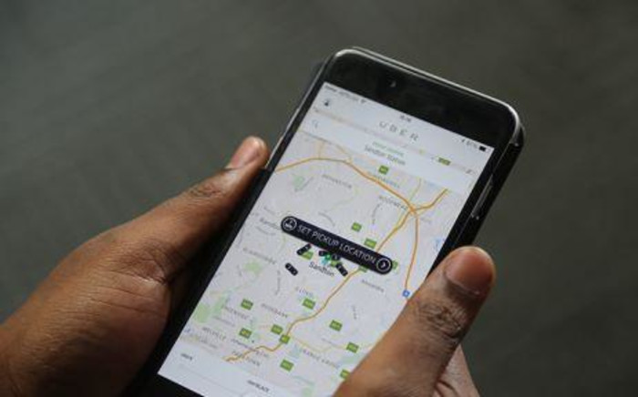 FILE: Ride-hailing app Uber. Picture: Supplied