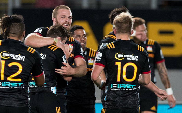 A gutsy come from behind performance by the injury-depleted Chiefs has seen them come away from with a win over the Blues for their first win of the Investec Super Rugby season. Picture: @ChiefsRugby/Twitter