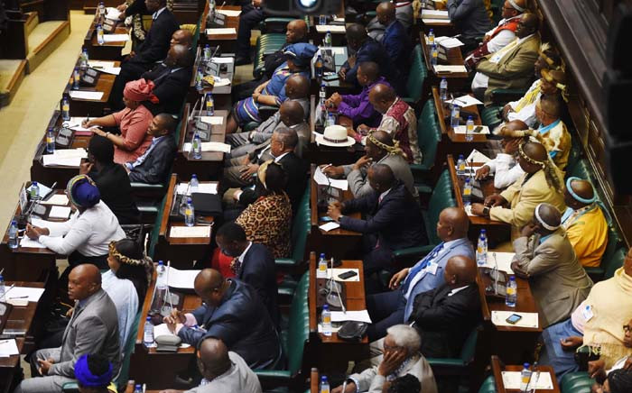 FILE: Dignitaries and guests attending the debate in the National House of Traditional Leaders in Parliament. Picture: GCIS