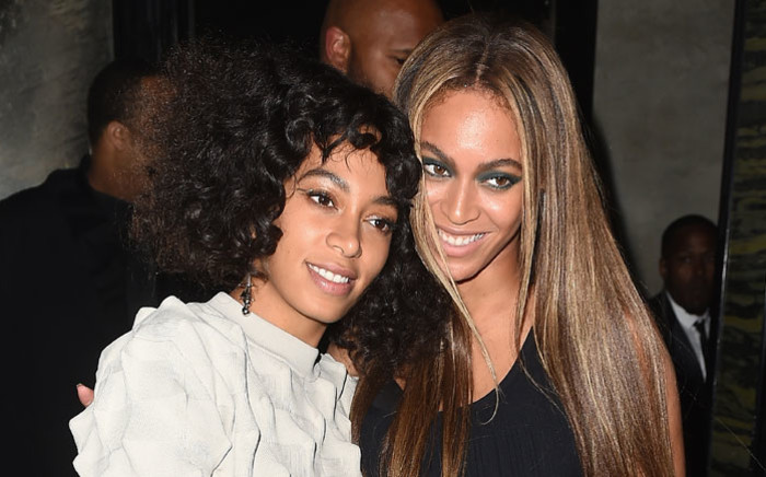 FILE: Solange Knowles and Beyonce attend the Balmain and Olivier Rousteing after the Met Gala Celebration on 2 May 2016 in New York, New York. Picture: AFP.