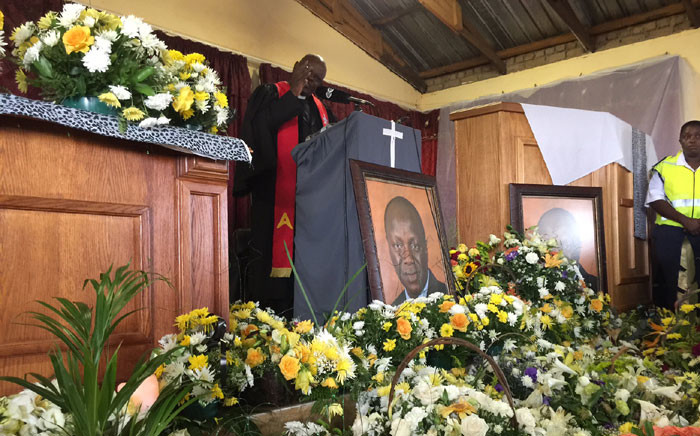 A church service was held for the late Minister of Public Service and Administration Collins Chabane in the Xikundu village in Limpopo. Picture: Reinart Toerien/EWN.