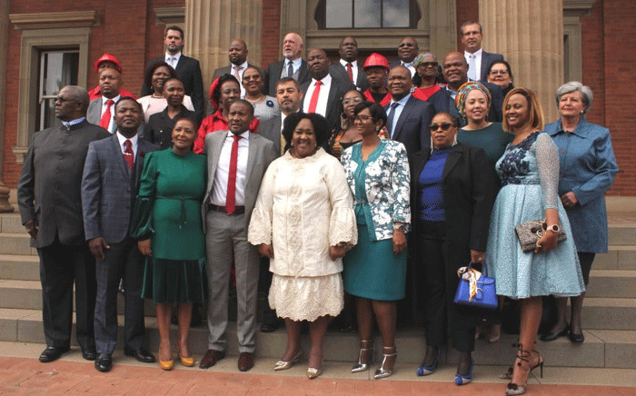 Members of the Free State provincial legislature after being sworn in on 22 May 2019. Picture: Free State Provincial Government/Facebook.
