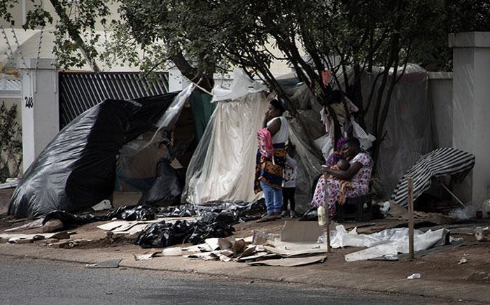 FILE: Refugee occupied the UNCHR building in Pretoria to demand that they be assisted to leave the country following attacks on foreign nationals in 2019. Picture: Xanderleigh Dookey/EWN.