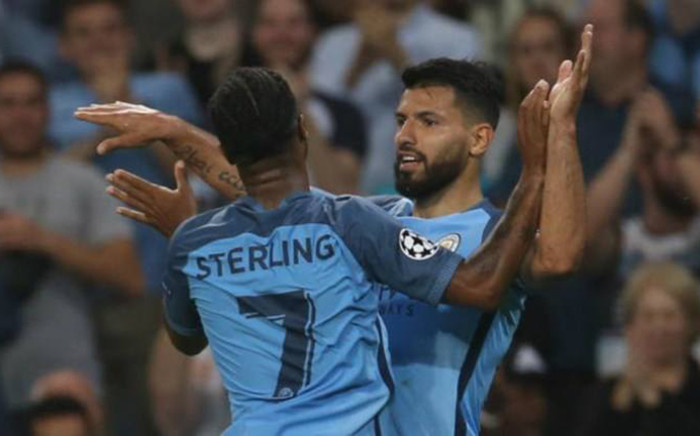 Manchester City’s Sergio Aguero scored a hat-trick as coach Pep Guardiola maintained his 100 percent record at the club with a commanding 4-0 victory against Borussia Moenchengladbach. Picture: Facebook.