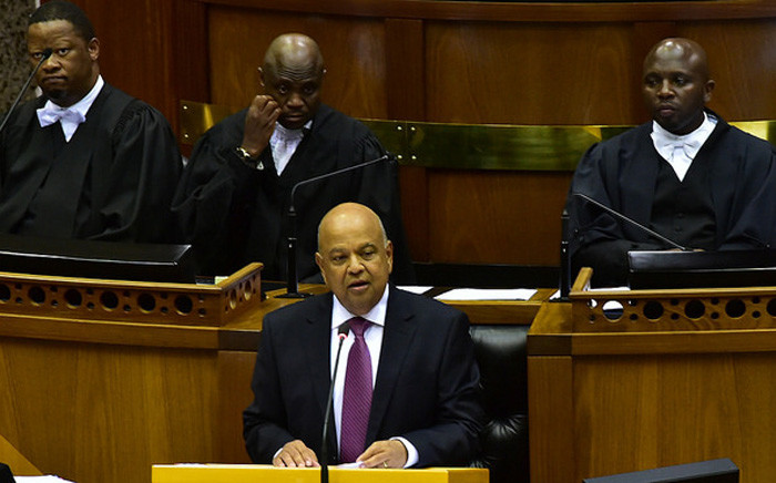 Finance Minister Pravin Gordhan delivers his 2017 Budget Speech in Parliament. Picture: GCIS.