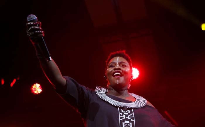 South African singer Amanda Black got the crowds going as she opened the Cape Town International Jazz Festival. Picture: Bertram Malgas/ EWN