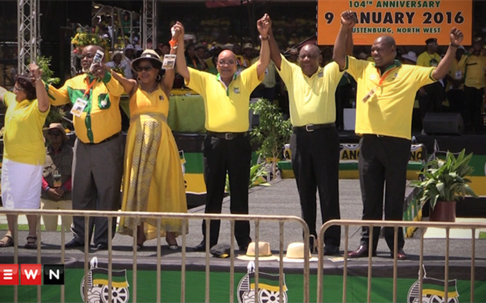 FILE: The ANC declared 2016 as the year of advancing people's power at the January 8 statement in Rustenburg. Picture : Kgothatso Mogale/EWN.