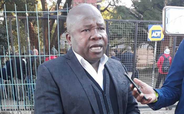 Former Cabinet minister Des van Rooyen outside the Zondo commission of inquiry in Parktown, Johannesburg on 15 July 2019. Picture: EWN