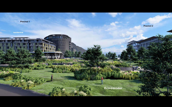 An artist's impression of the new R4 billion mixed-use space at the River Club. Picture: https://theriverclubct.co.za/gallery/