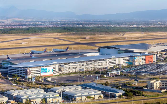 FILE: A general view of Cape Town International Airport. Picture: @WesternCapeGov/Twitter