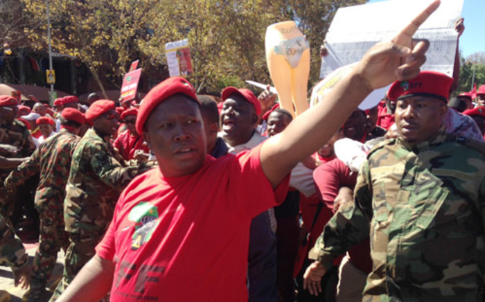 EFF leader Julius Malema. Picture: Reinart Toerien/EWN.