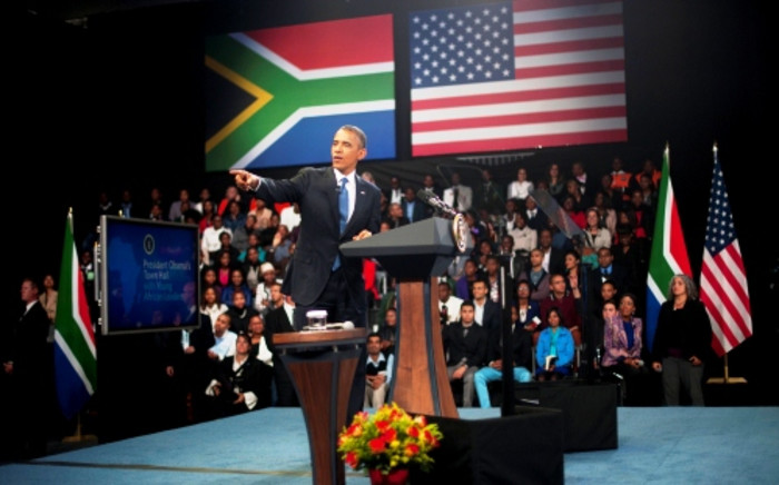 The US president unveils a 7 billion dollar project for Sub-Saharan Africa to double access to electricity. Picture: EWN