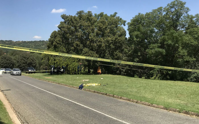 The crime scene where the murdered pupil's body was found on 13 March 2019. Picture: Thando Kubheka/EWN