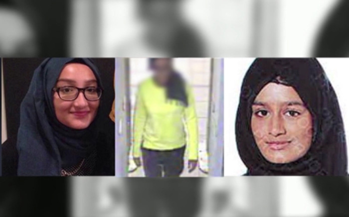 Three missing British teens are believed to have joined terrorist group Islamic State. Picture: Supplied/EWN.