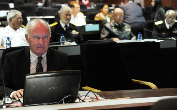 FILE: Arms deal activist Terry Crawford-Browne is seen at the Seriti Commission of Inquiry into the arms deal in Pretoria on Tuesday, 20 August 2013. Pitcure: Sapa.