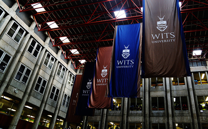 FILE: Wits University banners in a hall. Picture: Reinart Toerien/EWN